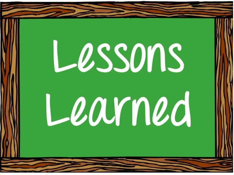 Lessons Learned